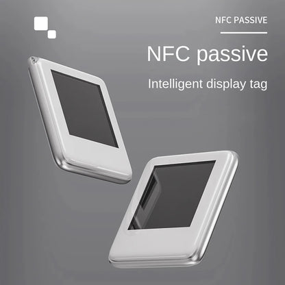 E Ink Tag Keychain NFC Supported